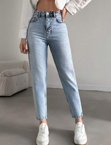 Jeans Shein, albastru