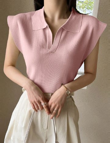 Tricou DAZY / LESS by SHEIN, roz