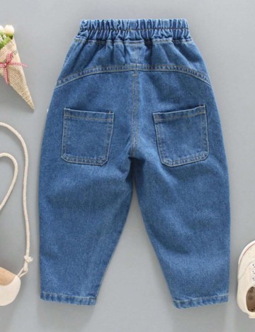 Pantaloni Shein, albastru