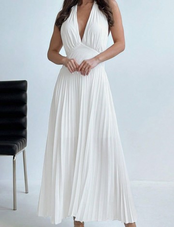 Rochie maxi Shein, alb