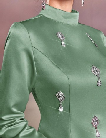 Rochie midi Shein, verde