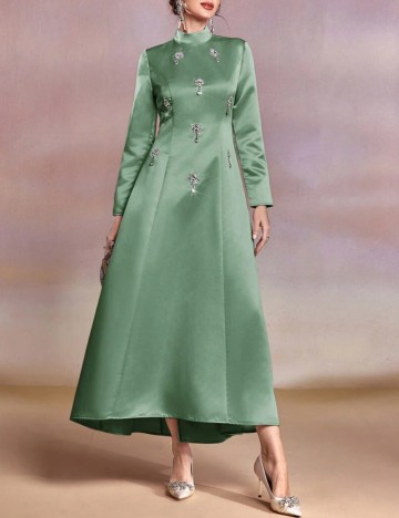 Rochie midi Shein, verde