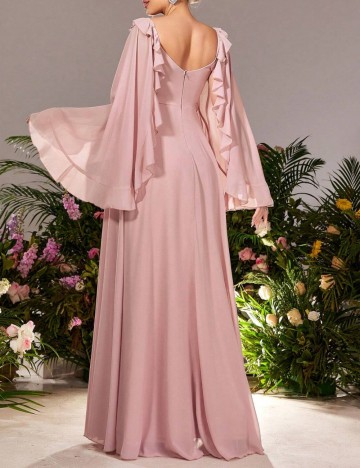 Rochie de ocazie FAERIESTY by Shein, roz