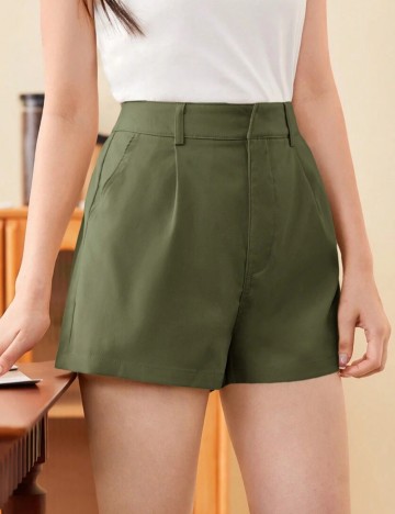 Pantaloni scurți Shein, kaki