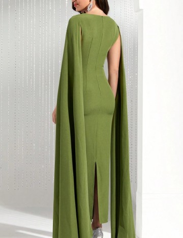 Rochie maxi Shein, verde