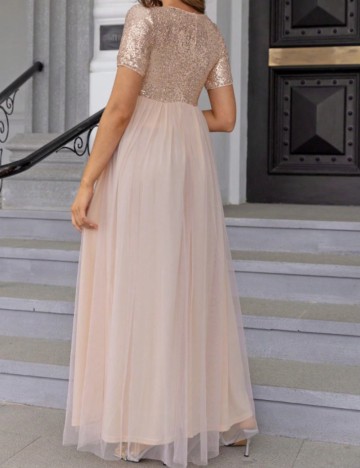 Rochie maxi Shein, roz