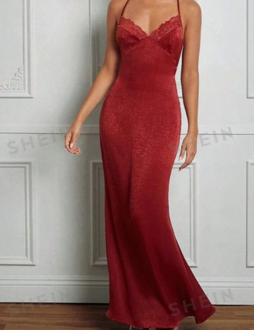Rochie maxi Shein, roșu