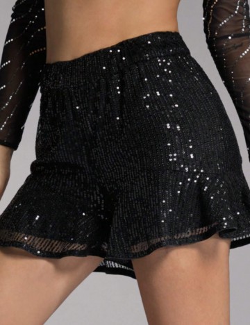 Pantaloni scurți Shein, negru