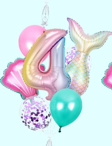 Set baloane Shein, mix culori
