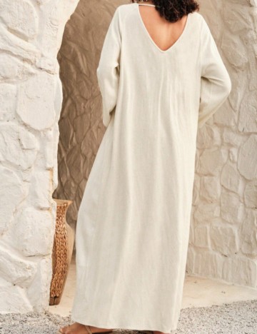 Rochie maxi Shein, bej