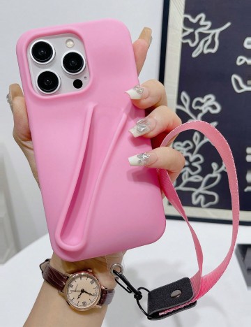 Husă iPhone Shein, roz