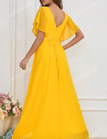 Rochie maxi Shein, galben
