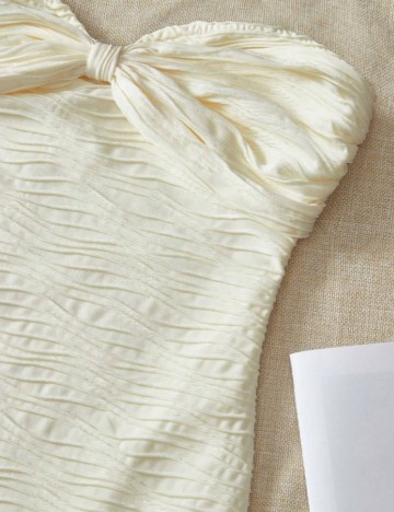 Rochie midi Shein, crem