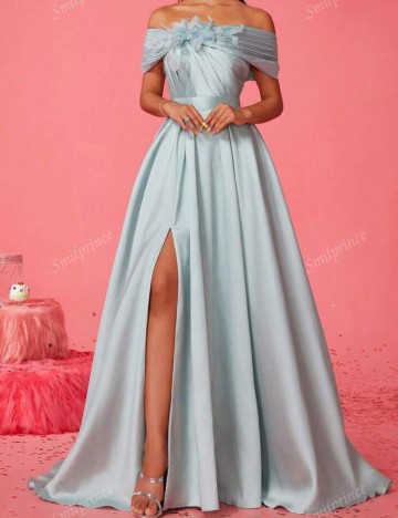 Rochie de ocazie Shein, verde