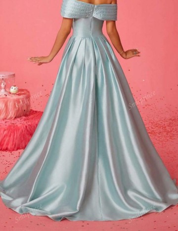 Rochie de ocazie Shein, verde