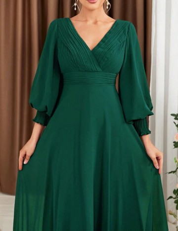 Rochie maxi Shein, verde