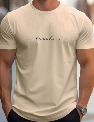 Tricou Shein, bej