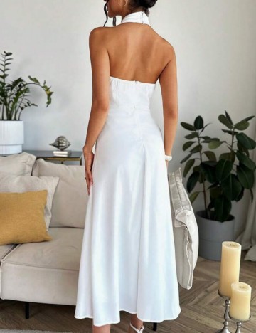 Rochie maxi Shein, alb