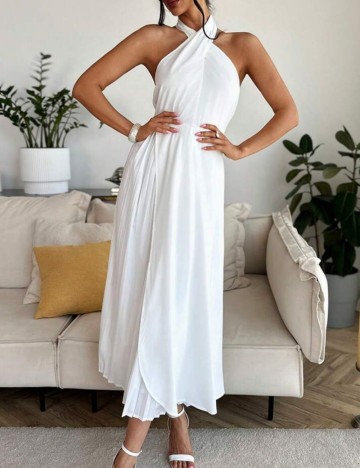 Rochie maxi Shein, alb