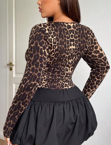 Bluză Shein Curve+, mix culori