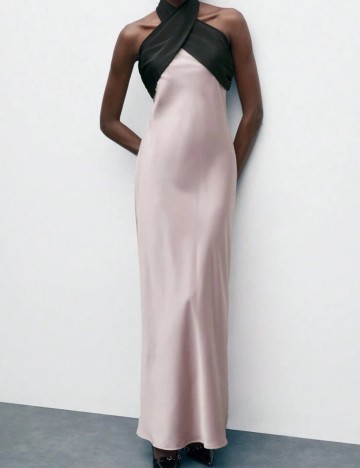 Rochie maxi Shein, roz