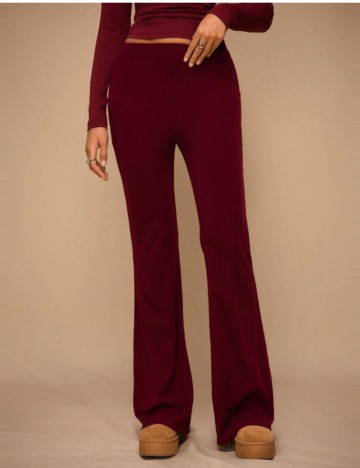 Pantaloni Shein, vișiniu