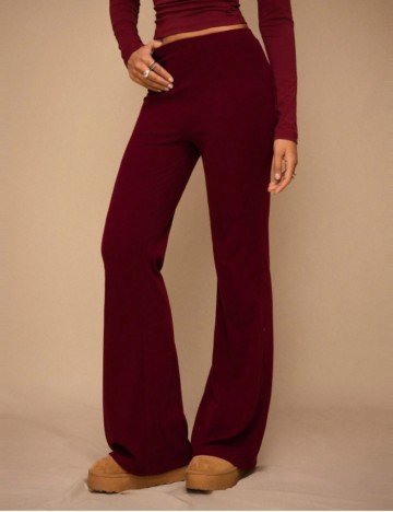 Pantaloni Shein, vișiniu
