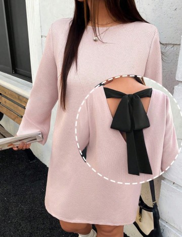 Rochie mini Shein Curve+, roz