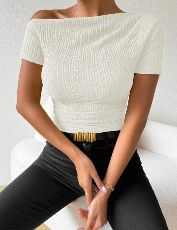 Tricou Shein, alb