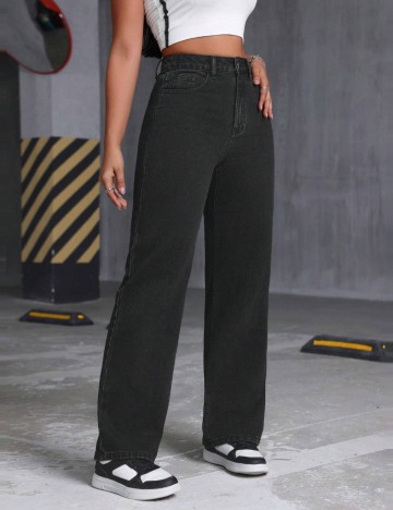 Jeans Shein, negru