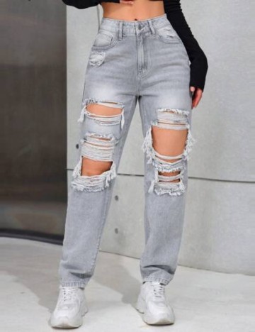 Jeans Shein, gri
