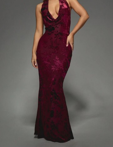 Rochie maxi Shein, vișiniu