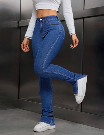 Jeans Shein, albastru