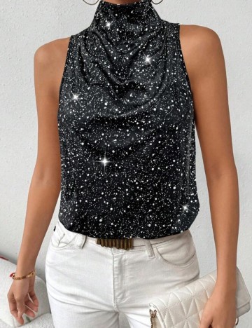 Top Shein, negru