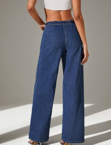 Jeans Shein, albastru