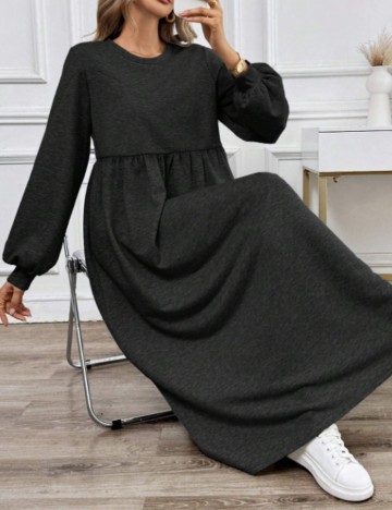 Rochie maxi Shein, gri