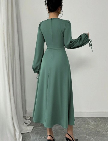 Rochie maxi Shein, verde