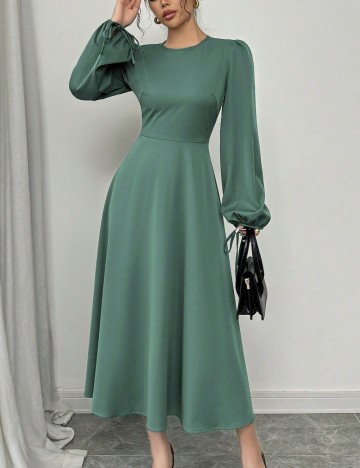Rochie maxi Shein, verde