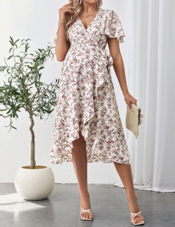 Rochie midi Shein, mix culori