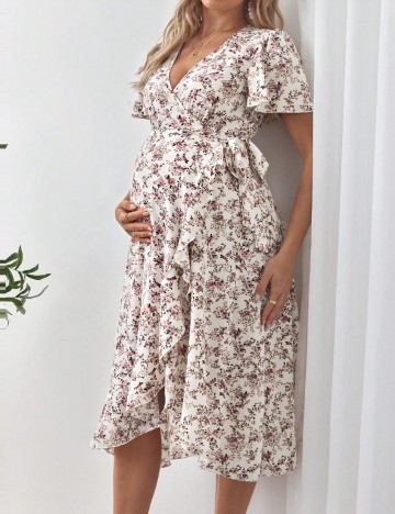 Rochie midi Shein, mix culori