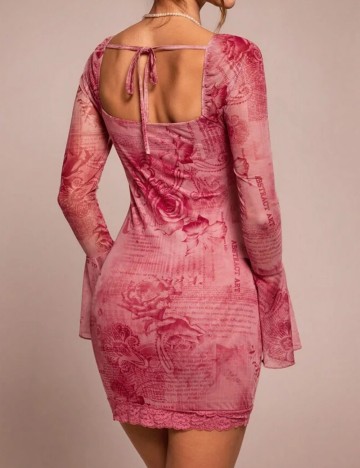 Rochie mini Shein, roz