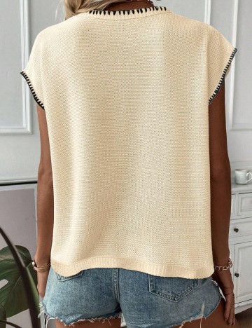 Tricou Shein, bej