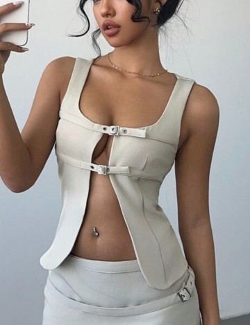 Top Shein, bej