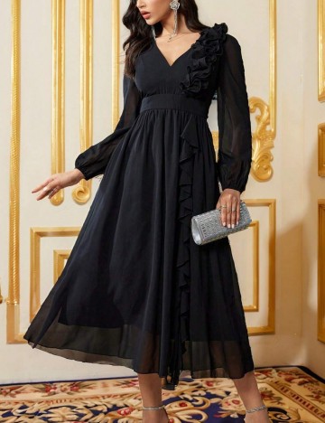 Rochie midi Shein, negru