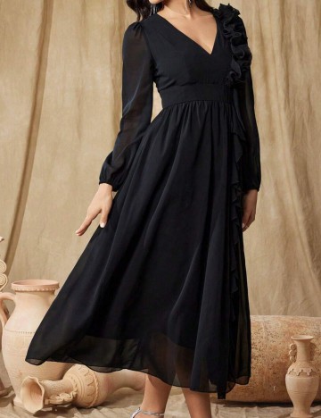 Rochie midi Shein, negru