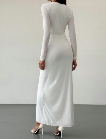 Rochie maxi Shein, alb