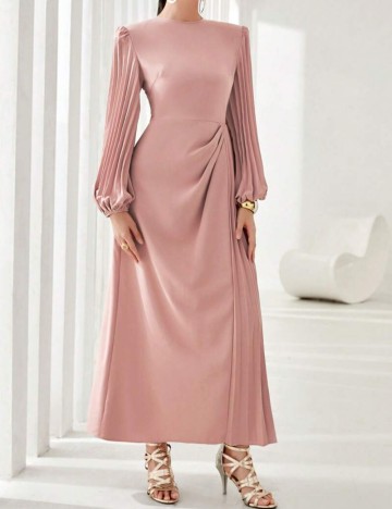 Rochie maxi Shein, roz