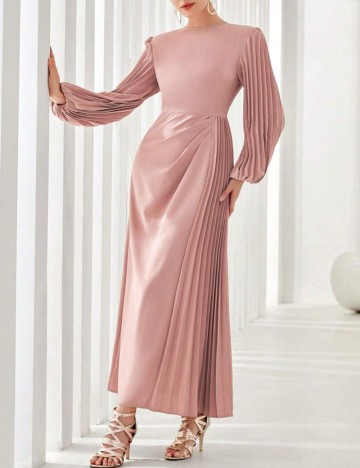 Rochie maxi Shein, roz