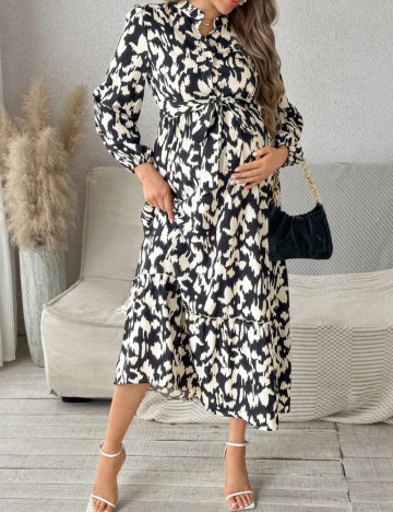 Rochie midi Shein, mix culori
