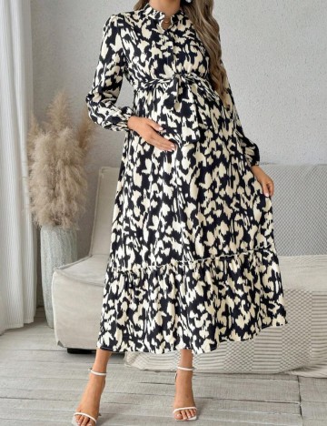 Rochie midi Shein, mix culori